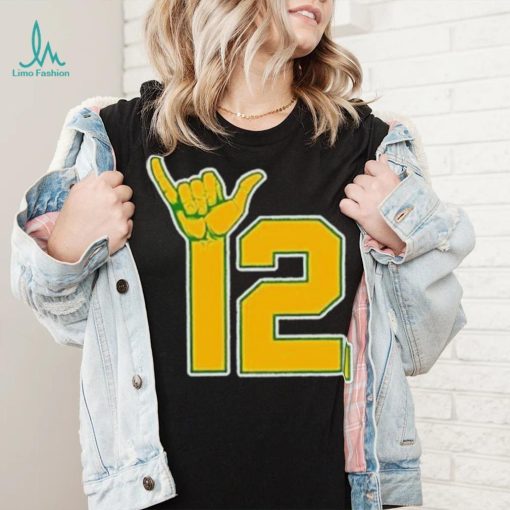 Aaron Rodgers Hang Loose 12 Quarterback Hooded Sweatshirt