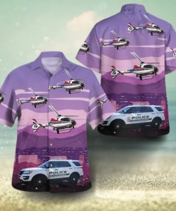 Albuquerque New Mexico Albuquerque Police Department Ford Police Utility And Eurocopter Ec 120B Colibri Hawaiian Shirt