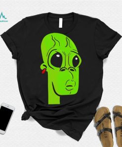 Alien pixel art shirt