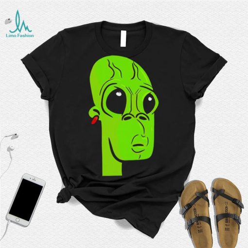 Alien pixel art shirt