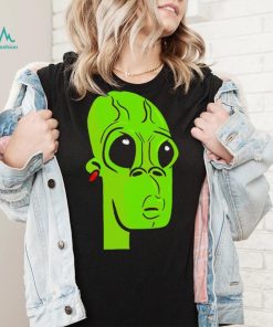 Alien pixel art shirt