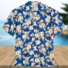 Mickey Minnie Flower And Garden Festival Disney Cartoon Graphics Full Printing Hawaiian Shirt