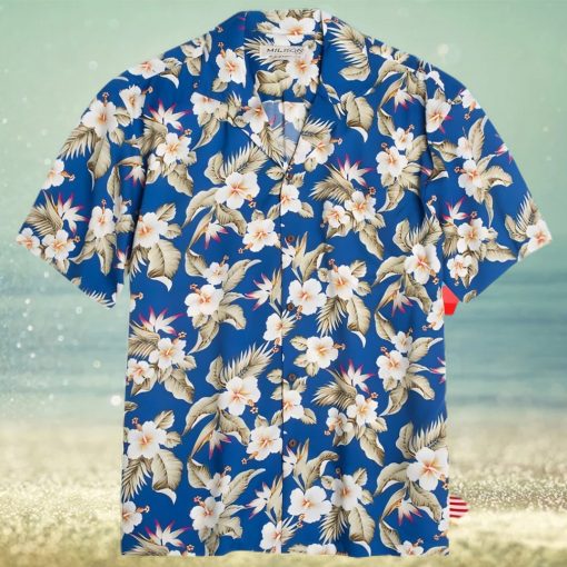 Aloha Hibiscus Blue For Hawai Fans Hawaiian Shirt