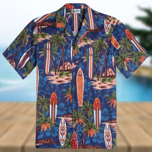 Aloha Republic Navy For Hawai Fans Hawaiian Shirt