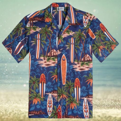 Aloha Republic Navy For Hawai Fans Hawaiian Shirt