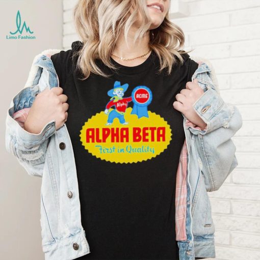 Alpha Beta Supermarket Shirt