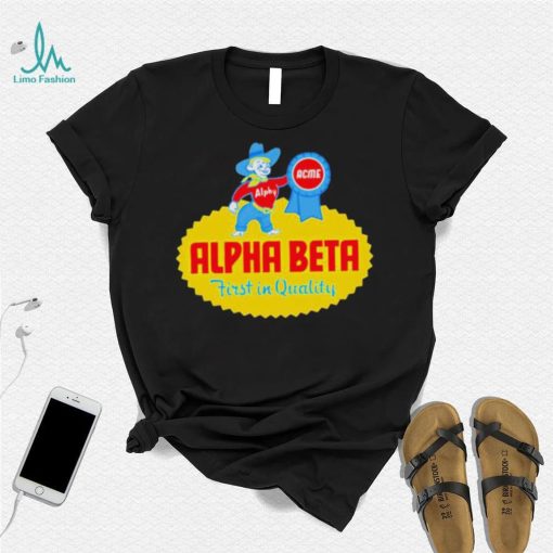 Alpha Beta Supermarket Shirt