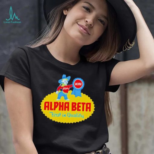 Alpha Beta Supermarket Shirt