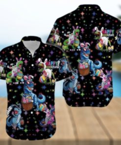 Amazing Happy Easter Raws T Rex Dinosaur Hawaiian Shirt