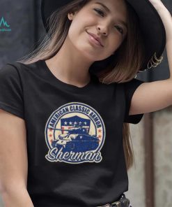 American Classic Armor M4 Sherman Tank Stars T Shirt
