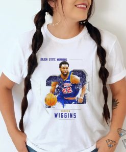 Andrew Wiggins Edit Warriors Sports Artwork Number 22 Shirt