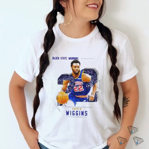 Andrew Wiggins Edit Warriors Sports Artwork Number 22 Shirt