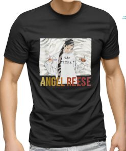 Angel Reese the ticket 2023 art shirt