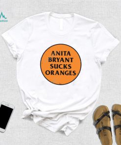 Anita Bryant Sucks Orange Shirts