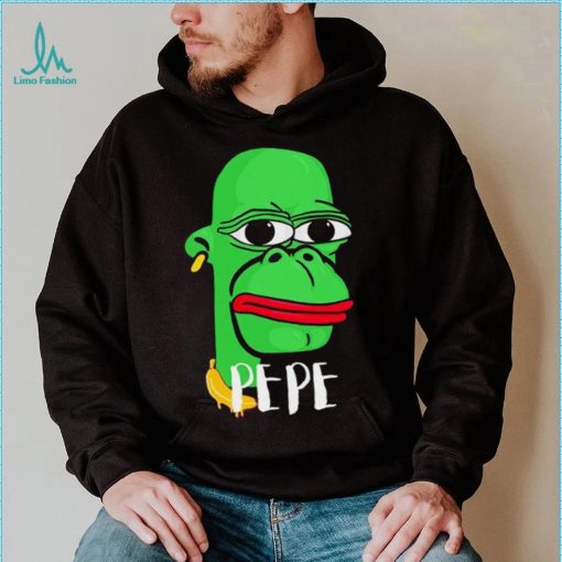 Ape Pepe pixel art shirt