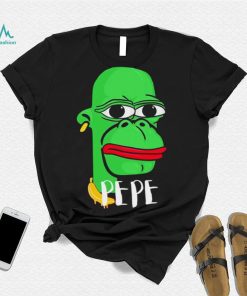 Ape Pepe pixel art shirt