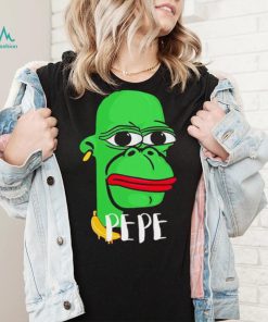 Ape Pepe pixel art shirt