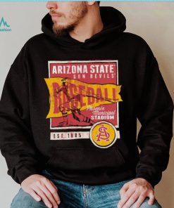 Arizona State Sun Devils Baseball Phoenix Municipal Stadium retro shirt