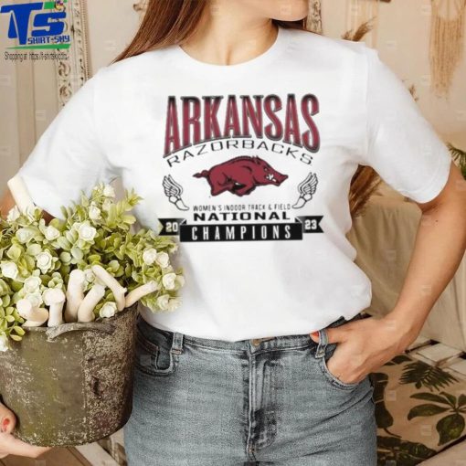 Arkansas Razorbacks 2023 Indoor Track And Field National Champions Shirt