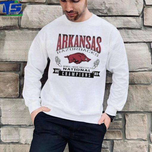 Arkansas Razorbacks 2023 Indoor Track And Field National Champions Shirt