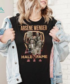 Arsene Wenger Hall Of Fame Signautre T Shirt