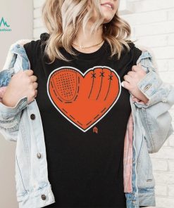 Athlete Logos Glove Heart Shirt