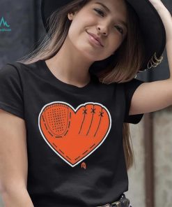 Athlete Logos Glove Heart Shirt