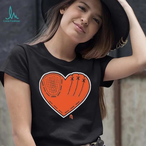 Athlete Logos Glove Heart Shirt