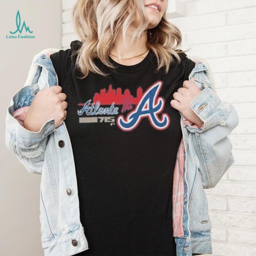 Atlanta Braves 2023 City Connect Tri blend Shirt