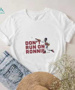 Ronald Acuña Jr. - Don't Run on Ronnie - Atlanta Baseball T-Shirt