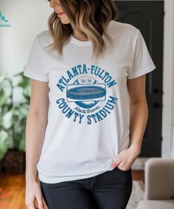 Atlanta fulton County Stadium T shirt