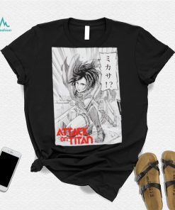 Attack On Titan Mikasa Manga Panel shirt