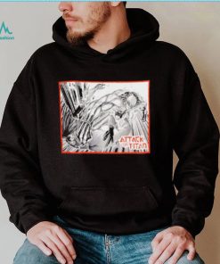 Attack on titan punch manga panel shirt