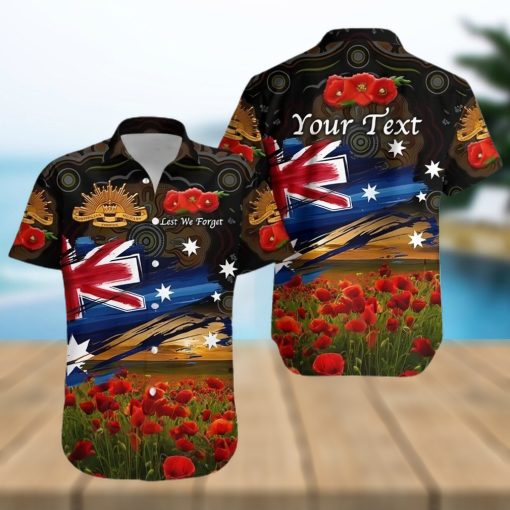 Australia Aboriginal Hawaiian Shirt Poppy Vibes Black Lt8_1 T Shirt Hawaiian