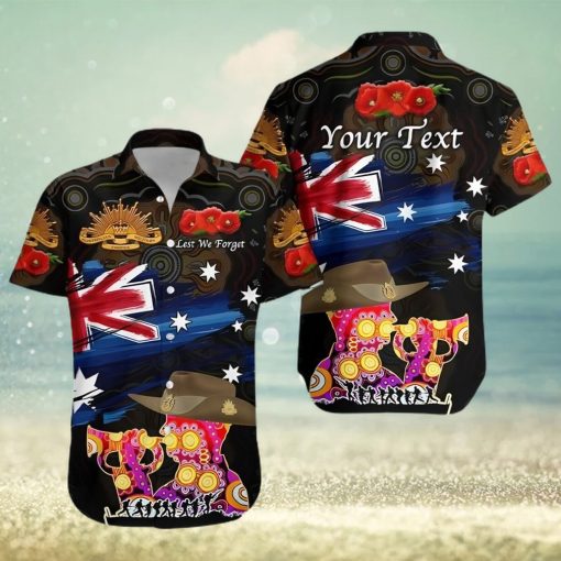 Australia Aboriginal Hawaiian Shirt Remembrance Vibes Black Lt8_1 T Shirt Hawaiian