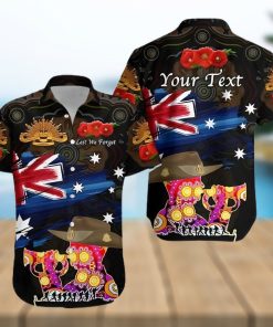 Australia Aboriginal Hawaiian Shirt Remembrance Vibes Black Lt8_1 T Shirt Hawaiian