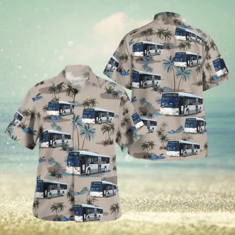 Australia Double Decker Buses Bustech Mercedes Benz O405Nh Hawaiian Shirt