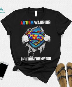 Autism Warrior Fighting For my Son Shirt shirt