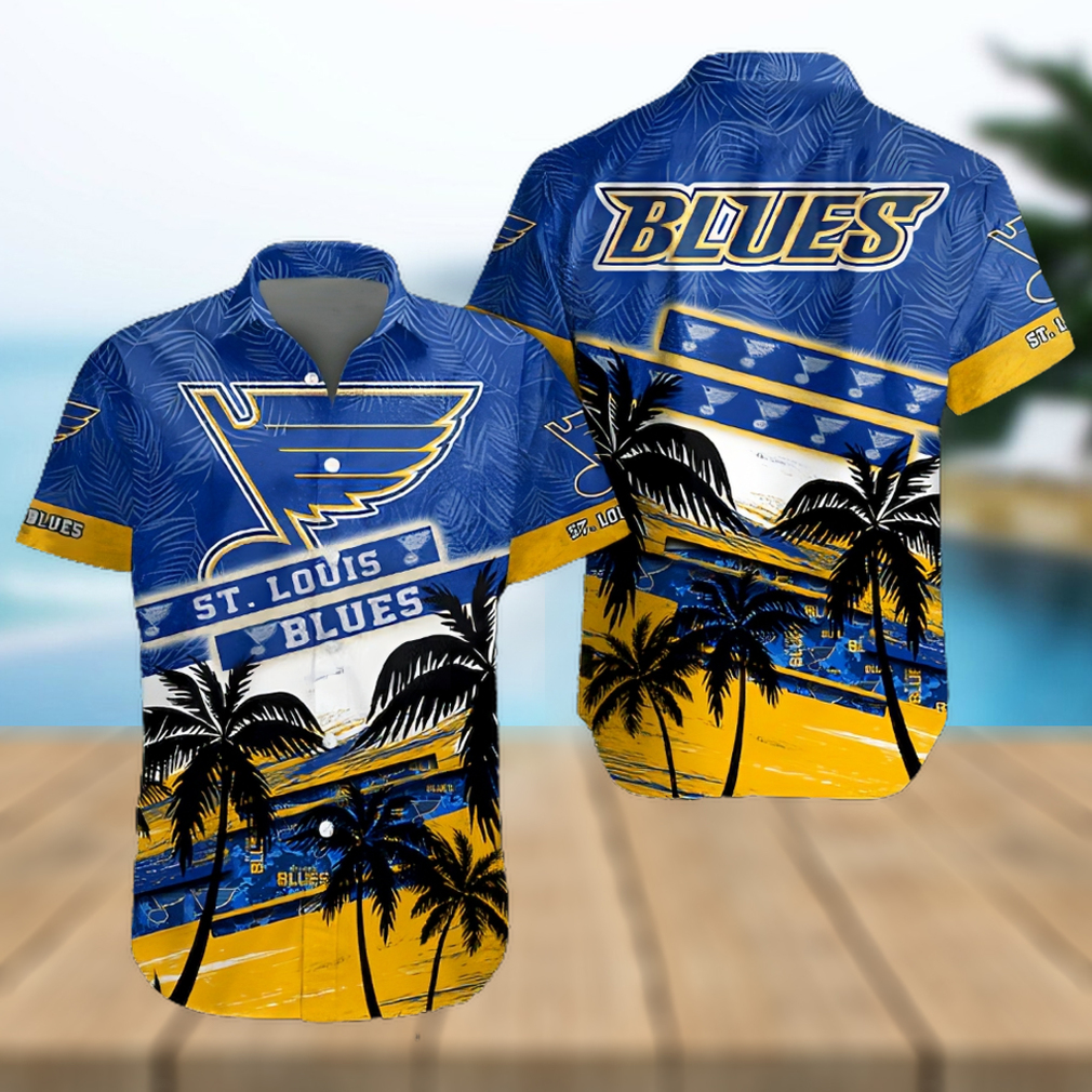 St. Louis Blues NHL Flower Hawaiian Shirt Special Gift For Men