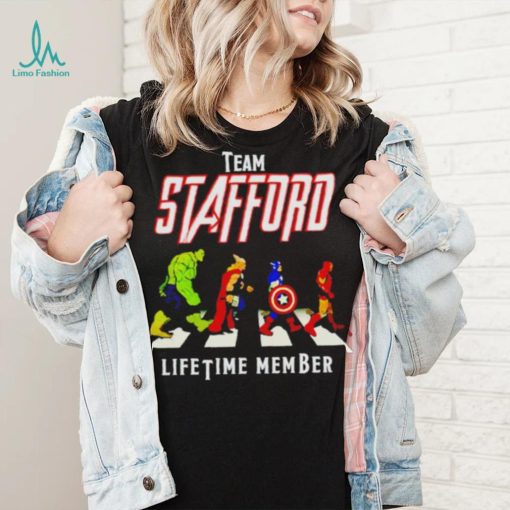 Avngers Team Stafford Life Time Member Shirt