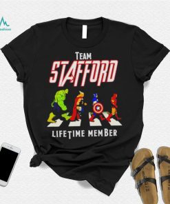 Avngers Team Stafford Life Time Member Shirt