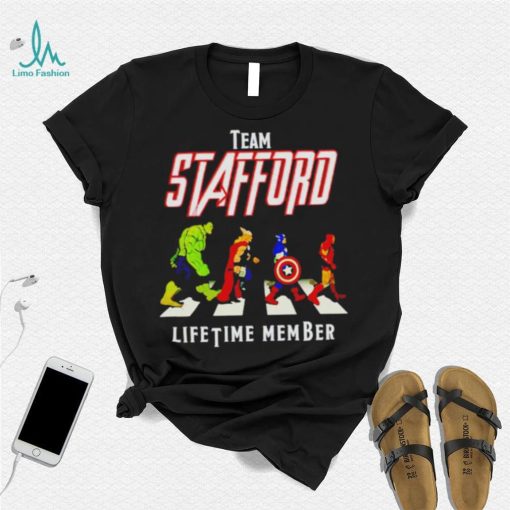 Avngers Team Stafford Life Time Member Shirt