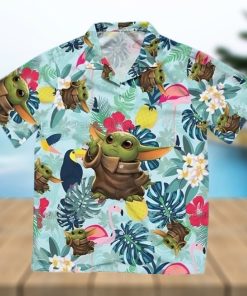 Baby Yoda Hawaiian Shirt