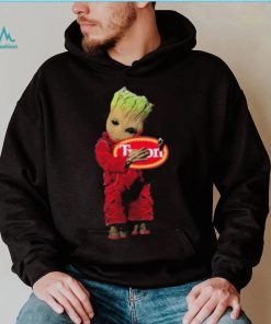 Baby groot hug tyson logo 2023 T shirt
