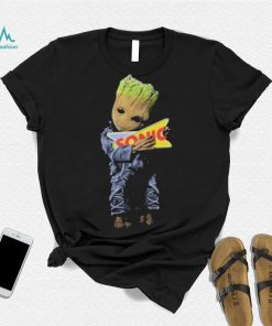 Baby yoda hug sonic logo 2023 t shirt