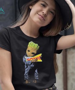 Baby yoda hug sonic logo 2023 t shirt