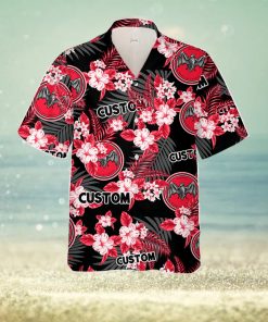 Bacardi Hawaiian Shirt Flowers Pattern Personalized Gift Men And Women