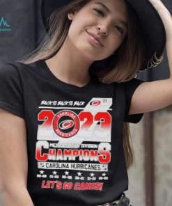 Back To Back To Back 2023 Metropolitan Division Champions Carolina Hurricanes Shirt