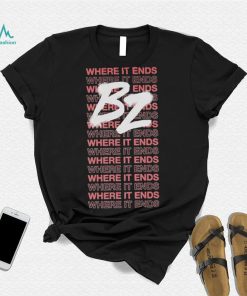 Bailey zimmerman merch where it ends b2 shirt