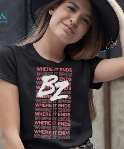 Bailey zimmerman merch where it ends b2 shirt